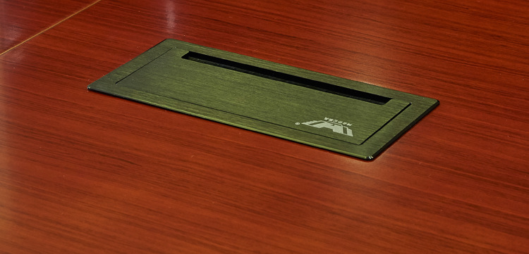 廣東辦公家具廠家直銷 高端泰柚木班臺HY-D0833